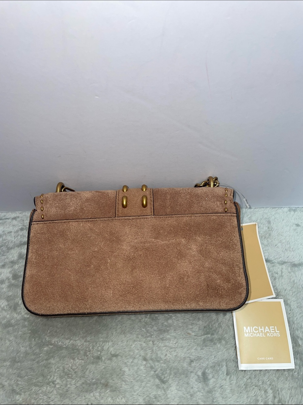 NWT Michael Kors ‘Tribeca’ Small Convertible Chain Shoudler Bag - Picture 3 of 11
